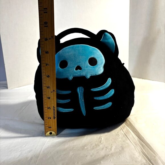 Squishmallows Stump Cat Skeleton Plush Halloween Treat Pail With Handle 2022 - Picture 7 of 12